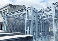 Casa de acero prefabricada lujosa/casa prefabricada ligera del metal del marco de acero